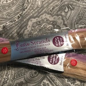 Satin Strands - Premium Remy Fusion Hair